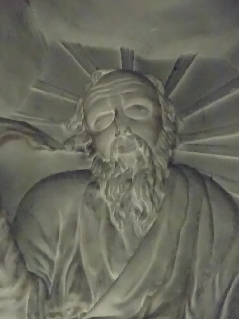 Retable de la chapelle Sainte-Anne dans l'Église Notre-Dame à Serquigny