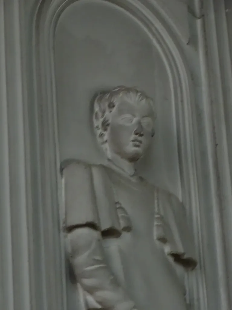 Retable de la chapelle Sainte-Anne dans l'Église Notre-Dame à Serquigny