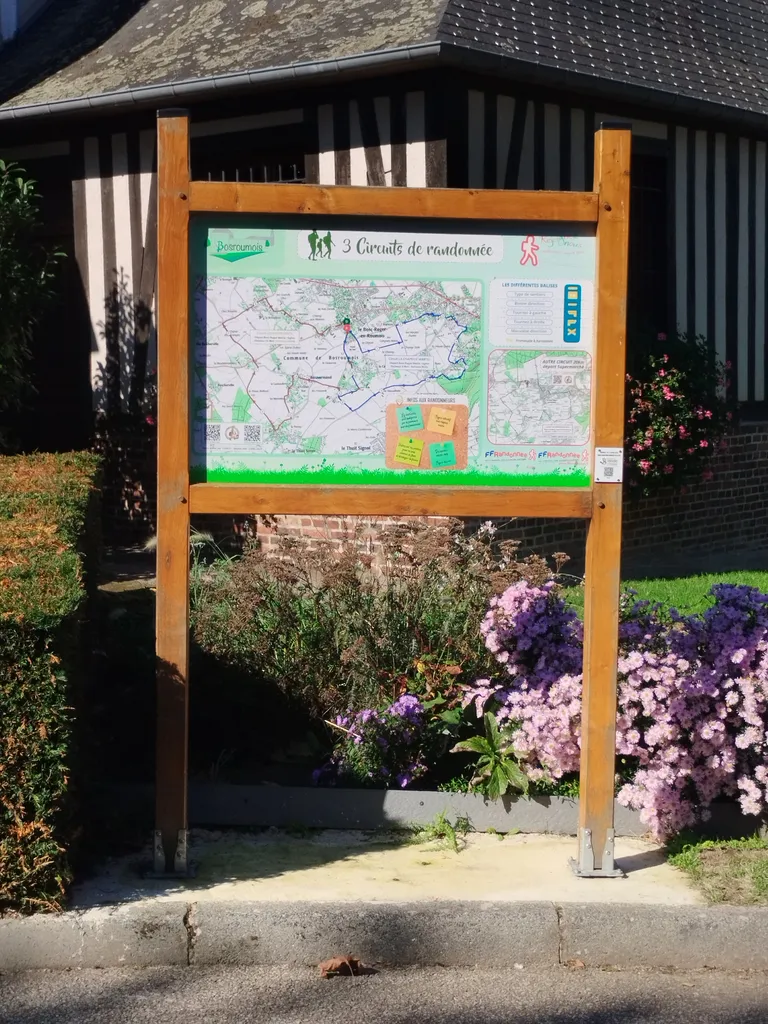 Circuits de randonnée : Départ Église à Bosc-Roger-en-Roumois