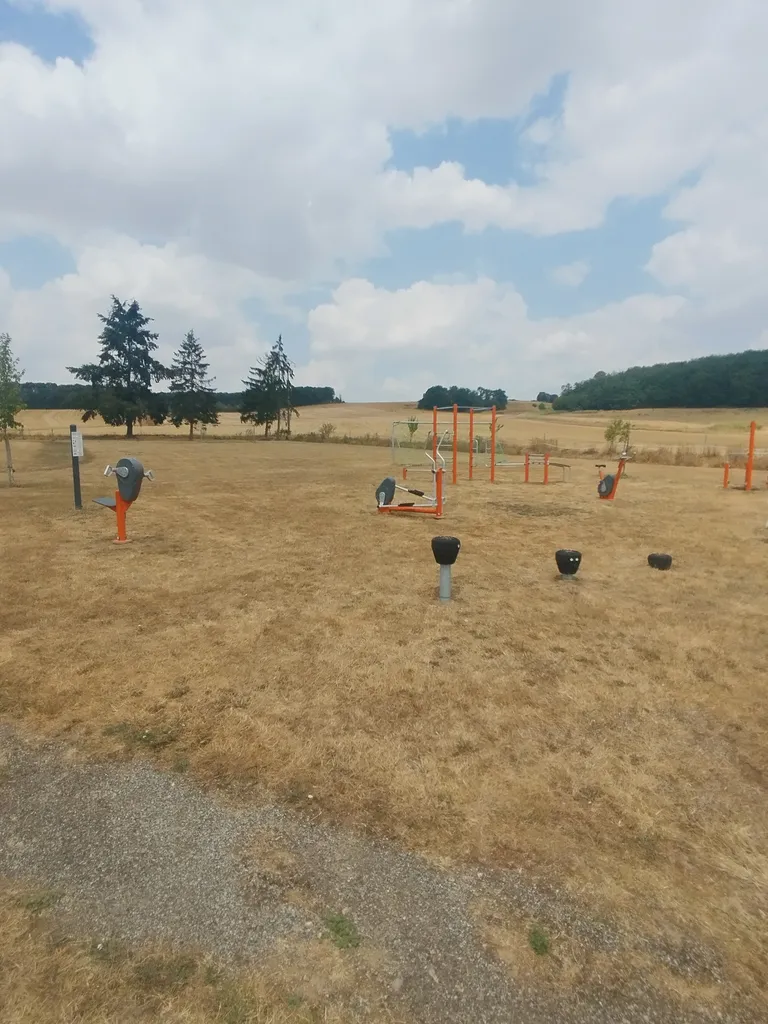 Equipement de musculation d'extérieur à Breux-sur-Avre