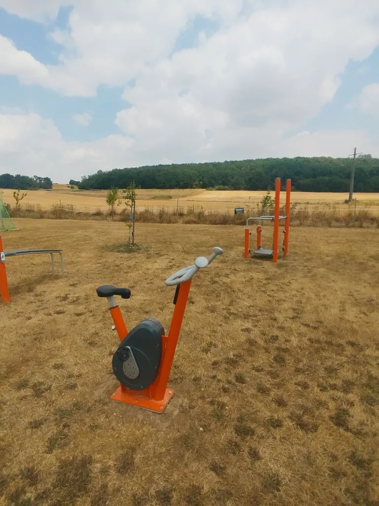 Equipement de musculation d'extérieur à Breux-sur-Avre