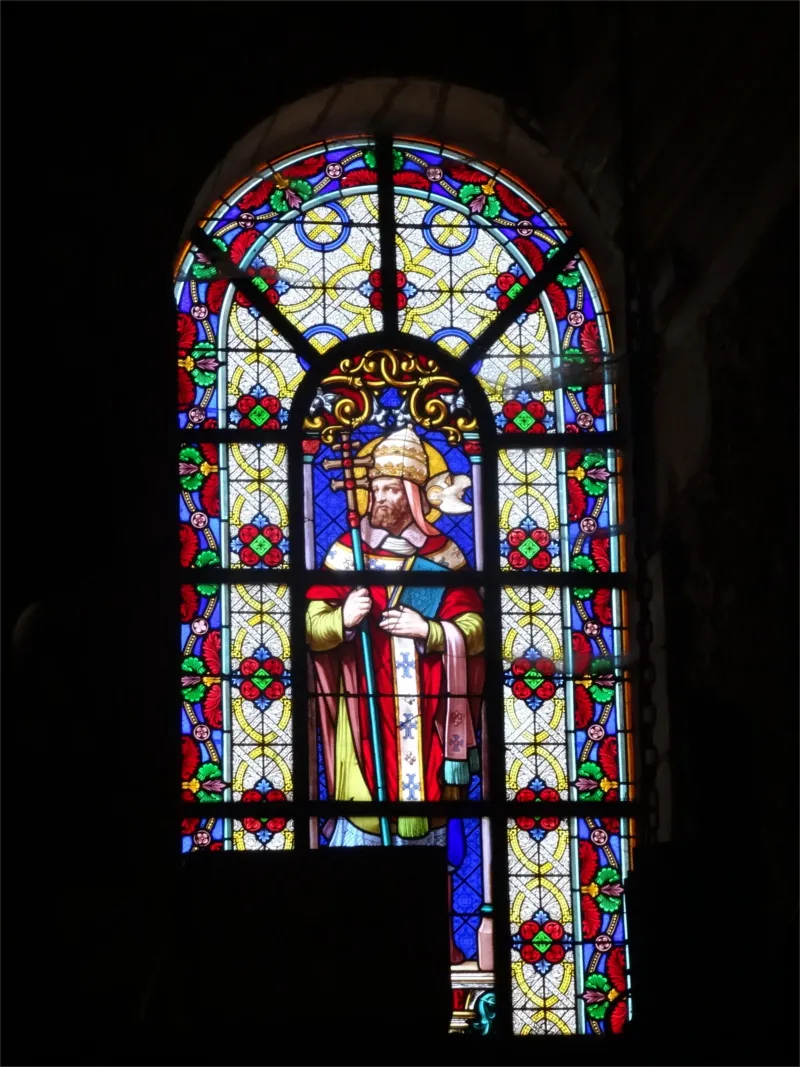 Vitrail Baie M dans l'Église Saint-Germain de Rugles