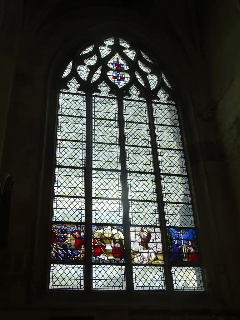 Vitrail Baie 18 dans la Collégiale de Gisors