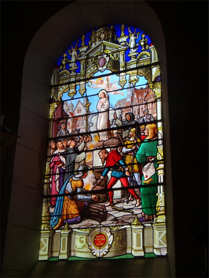 Vitrail Baie A dans l'église Saint-Martin de Condé-sur-Risle