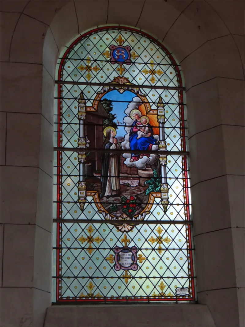 Vitrail Baie D dans l'église Saint-Martin de Condé-sur-Risle