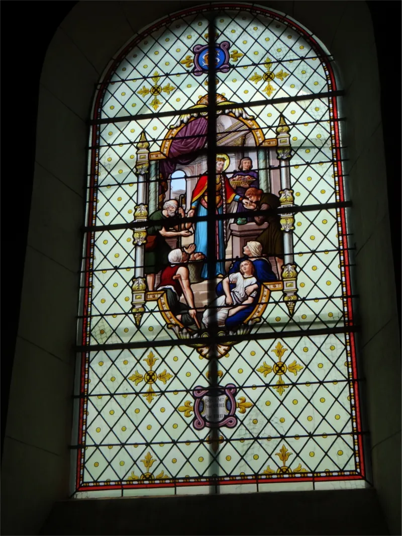 Vitrail Baie E dans l'église Saint-Martin de Condé-sur-Risle