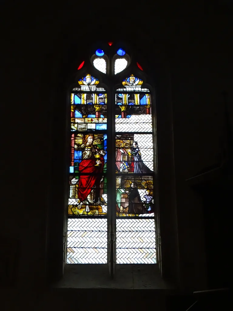 Vitrail Baie 6 dans l'Église Saint-Pierre de Jouy-sur-Eure
