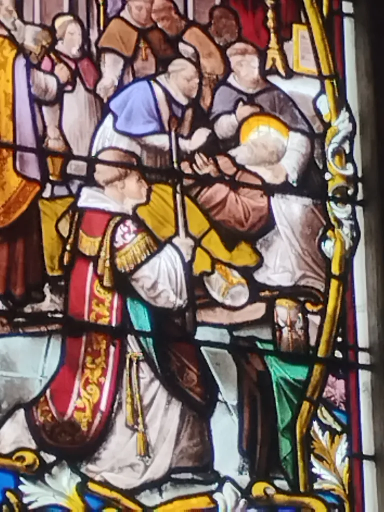Vitrail Baie 0 dans l'Église Saint-Evroult de Damville