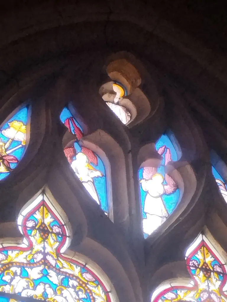 Vitrail Baie 0 dans l'Église Saint-Evroult de Damville