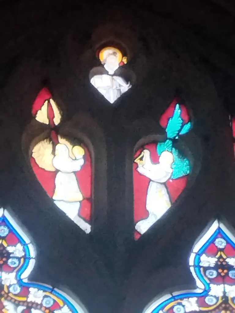 Vitrail Baie 1 dans l'Église Saint-Evroult de Damville
