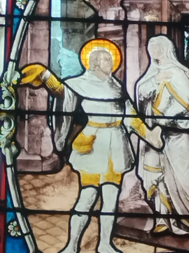 Vitrail Baie 3 dans l'Église Saint-Evroult de Damville
