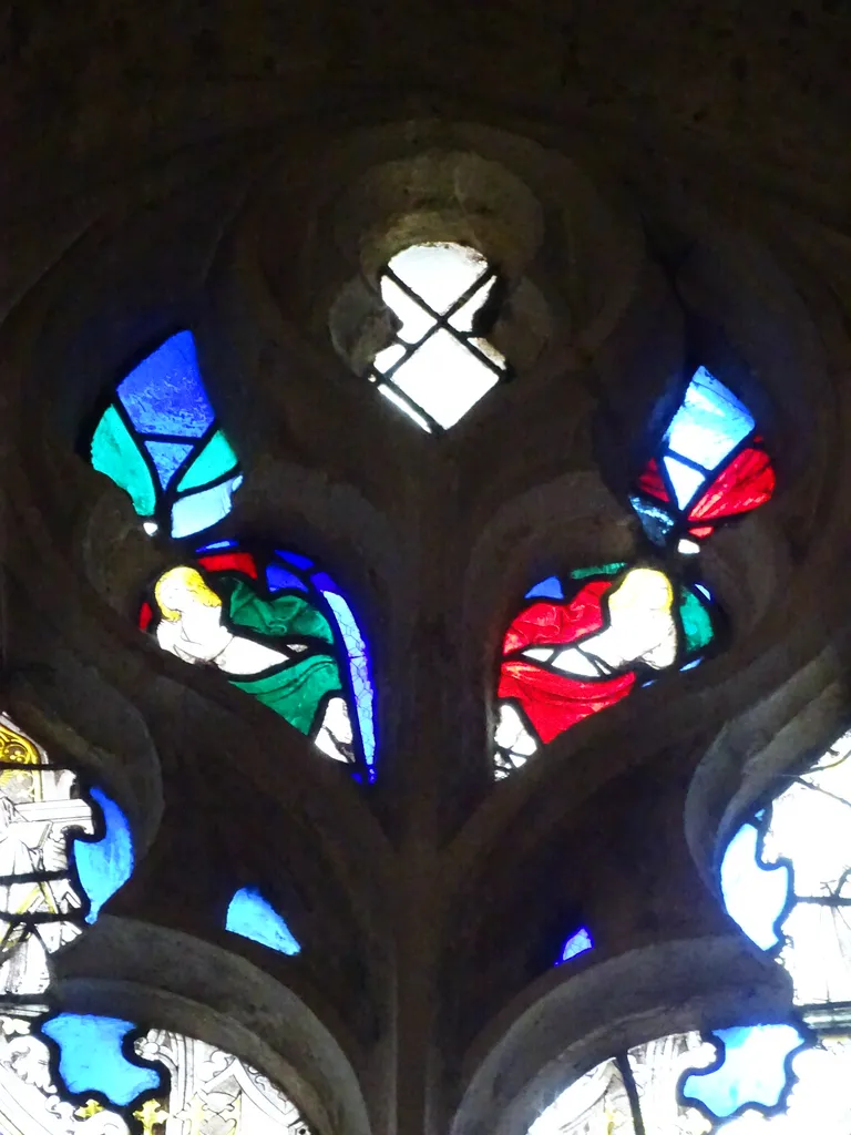 Vitrail Baie 16 : Vie de Saint-Mathurin dans l'Église Saint-Martin à Nonancourt