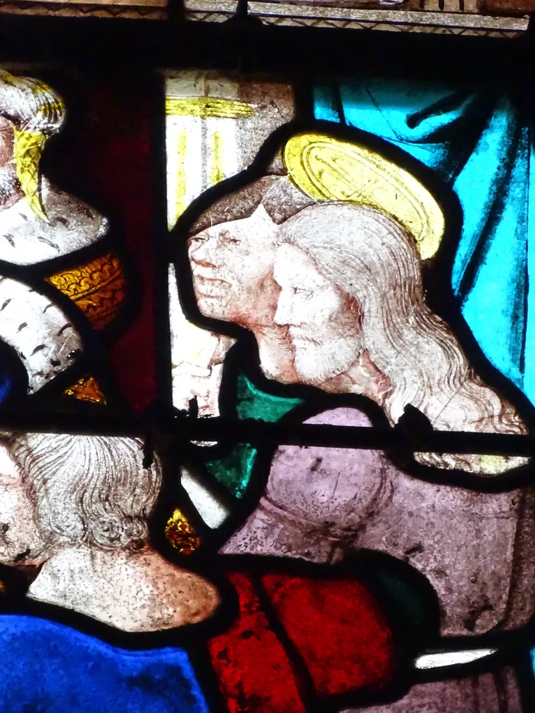 Vitrail Baie 19 : La Passion dans l'Église Saint-Martin à Nonancourt