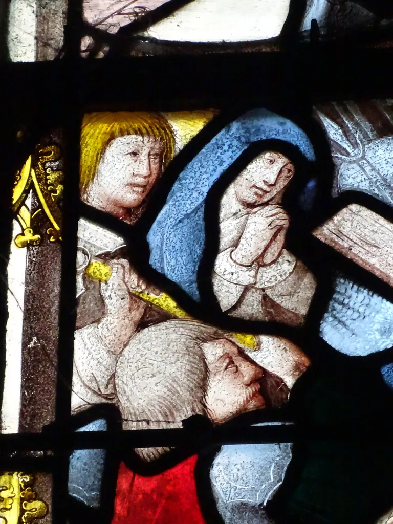 Vitrail Baie 19 : La Passion dans l'Église Saint-Martin à Nonancourt