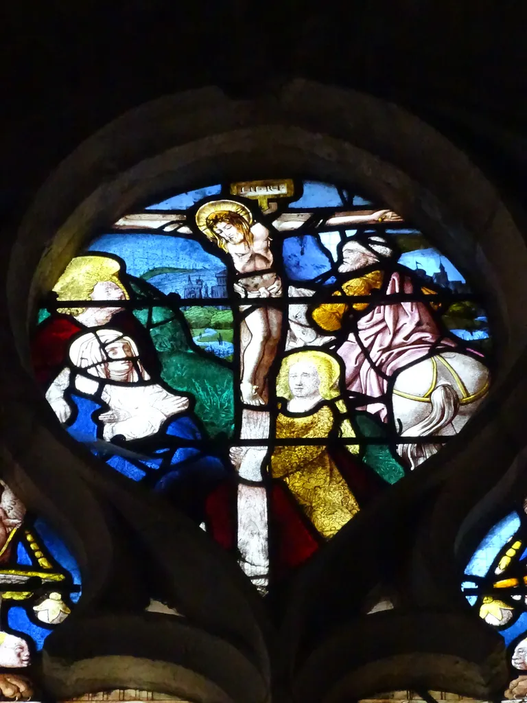 Vitrail Baie 19 : La Passion dans l'Église Saint-Martin à Nonancourt