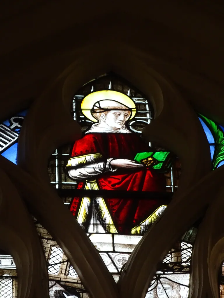 Vitrail Baie 104 : La Résurrection dans l'Église Saint-Martin à Nonancourt