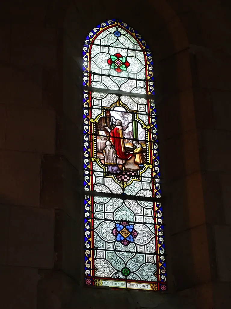 Vitrail Baie 3 dans l'Église Saint-Germain à Heuqueville