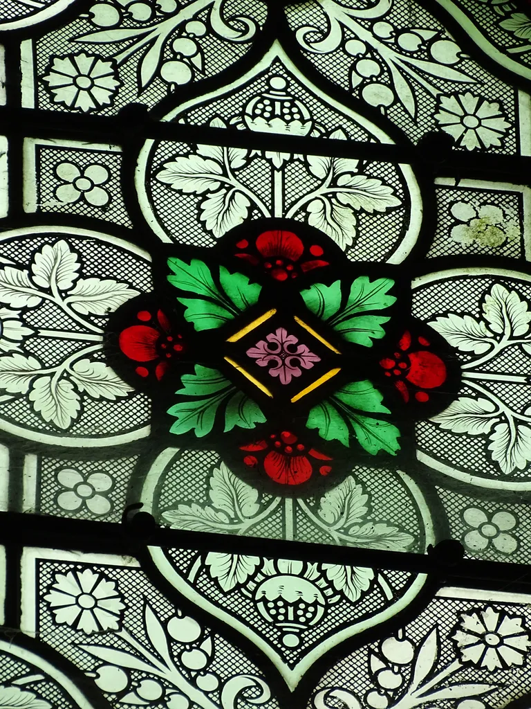 Vitrail Baie 3 dans l'Église Saint-Germain à Heuqueville