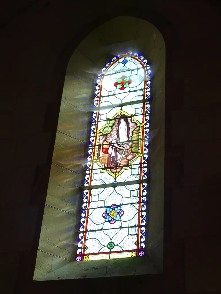Vitrail Baie 4 dans l'Église Saint-Germain à Heuqueville
