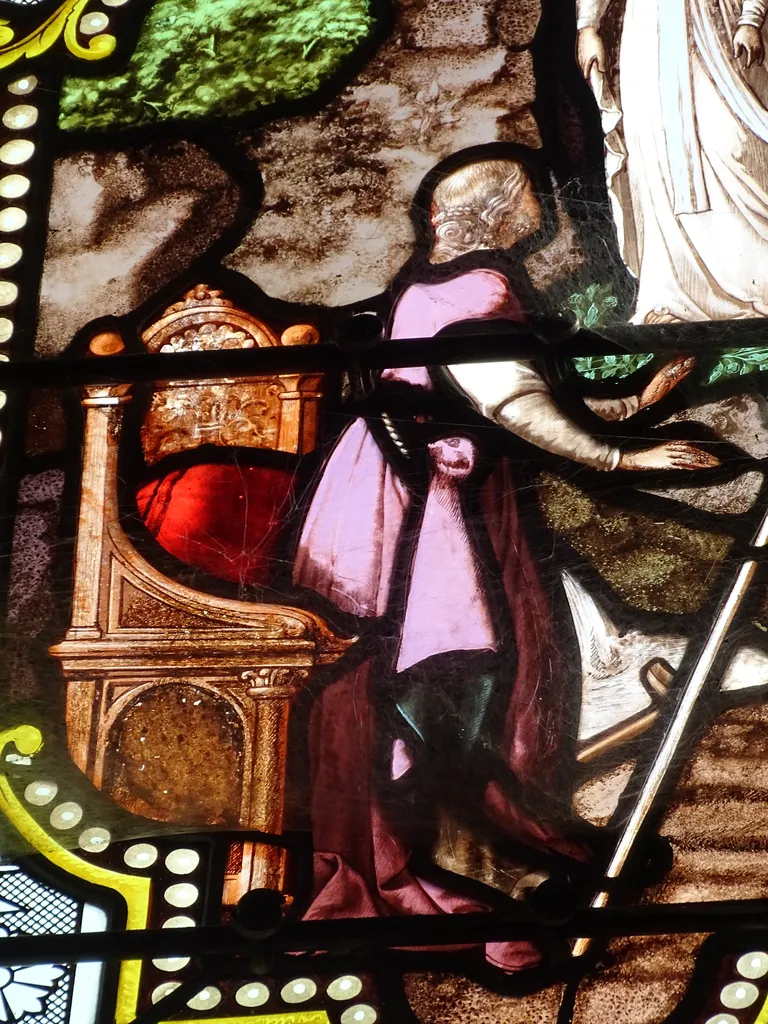 Vitrail Baie 4 dans l'Église Saint-Germain à Heuqueville